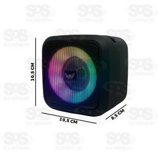 Caixa De Som 10W Com Suporte De Celular Altomex AL-8450