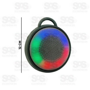 Caixa De Som 10W Com Suporte Para Guidão Eletromex EL-1051