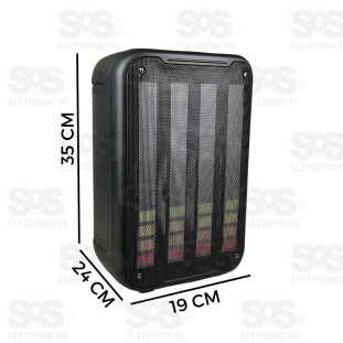 Caixa De Som 10W Karaokê Barra Rítmica KTS-1752