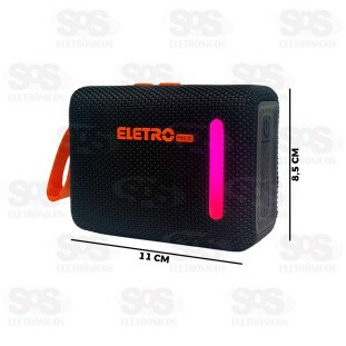 Caixa De Som 30W Proteção IPX4 Eletromex EL-1104