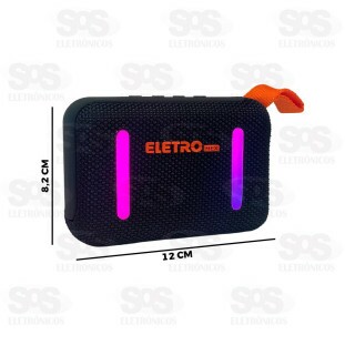 Caixa De Som 30W Proteção IPX4 Eletromex EL-1105