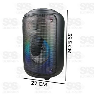 Caixa De Som 35W Karaokê Com Microfone KTS-1746