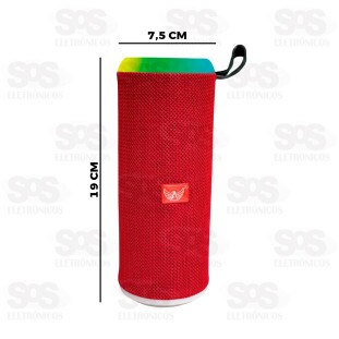 Caixa De Som Bluetooth 10W Com LED Altomex AL-2113