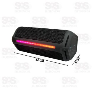 Caixa De Som Bluetooth 30W Resistência IPX6 Altomex AL-5290