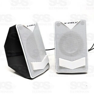 Caixa de Som Multimídia 6W X-Cell XC-CM-08