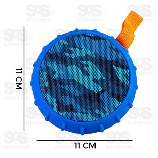 Caixa De Som Resistente à Água 10W Compacta Eletromex EL-1033