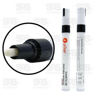Caneta De Pintura Tira Riscos Reparos Em Veículos E Móveis Preto ACT-010