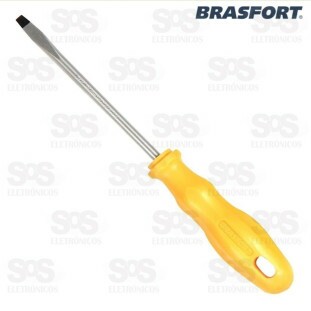 Chave Fenda Magnética CR-V (14) 5/16 Brasfort 8820