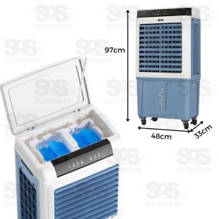 Climatizador de Ar Digital 40 Litros Multifuncional 5 em 1 | BK-CAF40L