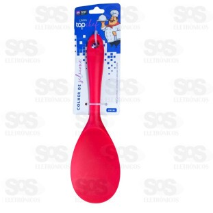 Colher de Arroz de Silicone 22cm Top Útil TOP0951