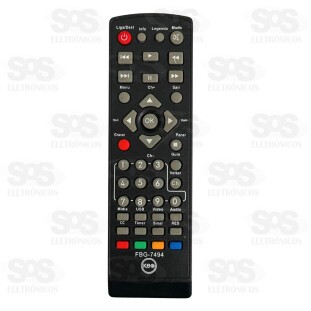 Controle Remoto Keo e Intelbras FBG-7494