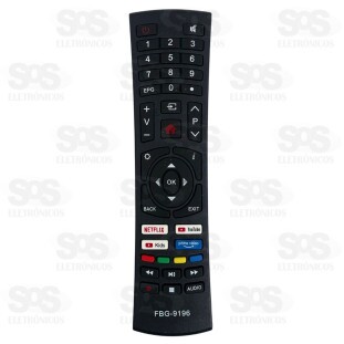 Controle Remoto Smart Multilaser FBG-9196
