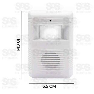 Sensor de Presença Sem Fio À Pilha Caerus CRS-1245