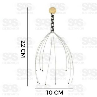 Massageador De Cabeça Anti Estress Caerus CRS-1312