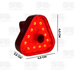 Pisca Pisca Bike Lanterna Traseira De Bicicleta Recarregável Caerus CRS-1422