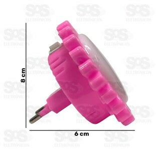 Luz Noturna Flor 1W Caerus CRS-4250