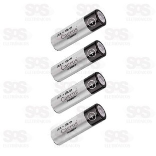 Pilhas AA Silver Embalagem Com 48 Unidades 1.5V Caerus CRS-6666