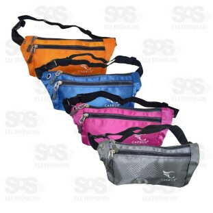 Cinta Pochete Multiuso 3 Bolsos Caerus CRS-1303