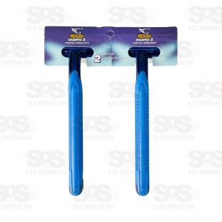 Aparelho De Barbear Com 3 Lâminas Cartela Com 24 Unidades CRS-666