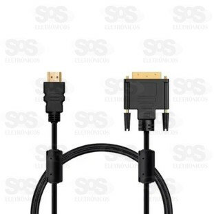 Cabo DVI Para HDMI 3 Metros Tomate MCB-024