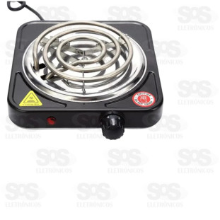 Fogareiro Elétrico 1 Bocas 110V 1000W Bak BK-FCE707-110V