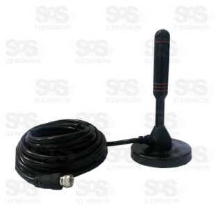 Antena Digital HDTV Com Imã Cabo 4.25M FBG-4760/LS-4760