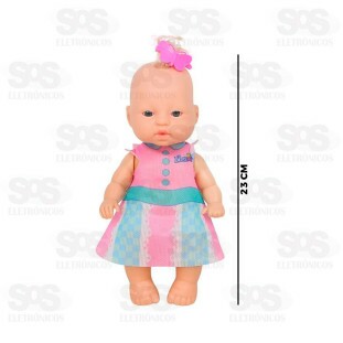 Boneca Nicinha Fraldinha Nova Toys 1182