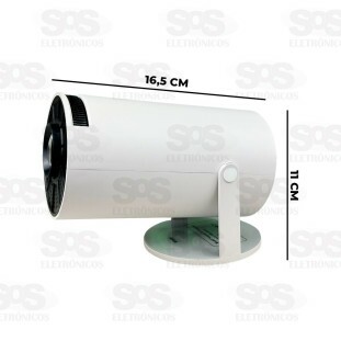 Projetor Smart LED Multimídia 4K HDMI/USB/P2 HY300