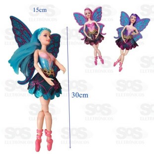 Boneca Fada Bailarina Articulada Toy King 1806