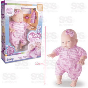 Boneca Kifofa Branca Nova Toys 1009