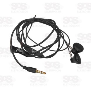Fone De Ouvido Com Microfone Lelong Le-0217