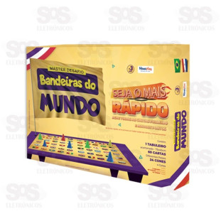 Jogo Desafio Bandeiras Do Mundo 85 Peças 5011