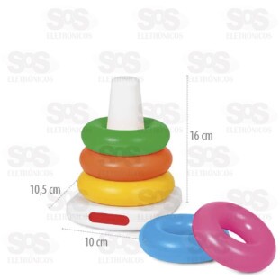 Brinquedo Didático Argolas 6303