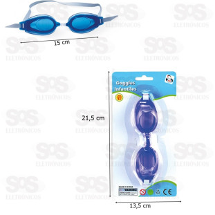Óculos De Mergulho Para Natação Infantil Pica Pau PI3291