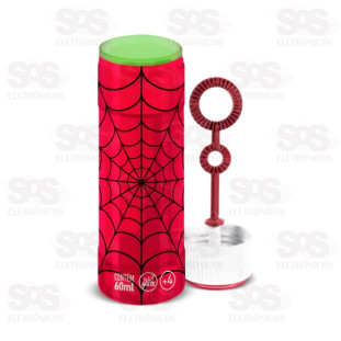 Lança Bolhas de Sabão Homem Aranha 15 Peças Wow Toys Q5002DS