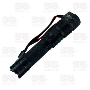 Lanterna LED Com Visor Recarregável B-Max BM-8537