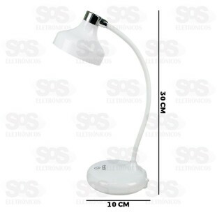 Luminária de Mesa Touch Articulável 3 Níveis B-Max BM-F982