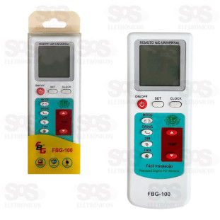 Controle Remoto Para Ar Condicionado Universal FBG-100