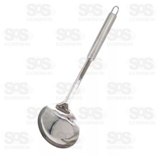 Concha De Feijão Aço Inox 33CM TOP0771