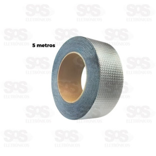 Fita Adesiva Extra Forte 5Mx50MM Cinza TroyaTools TRY-0134