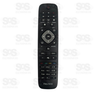 Controle Remoto Philips Smart TV Eletromex FBG-7413
