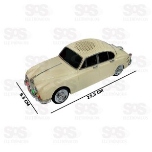 Caixa De Som 10W Bluetooth Carro Clássico Altomex WS-596