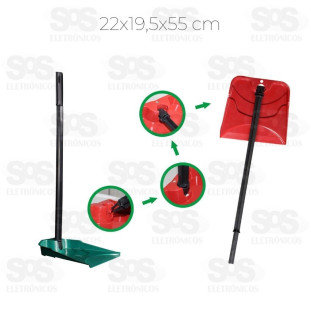 Pá de Lixo de Plástico Dobrável 107