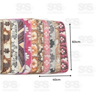 Tapete Antiderrapante 40x60CM Top Útil TOP1287