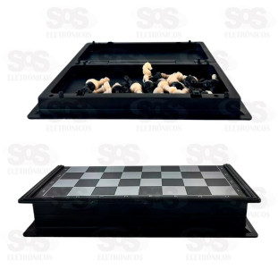 Jogo De Xadrez Magnético 24,5CM LK-5079