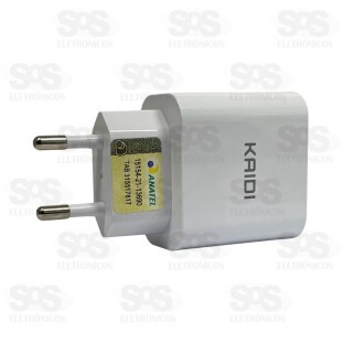 Carregador Turbo QC3.0 18W Kaidi KD-111