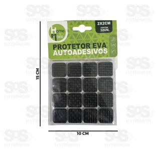 Protetor EVA Autoadesivo 32 Unidades HM-536