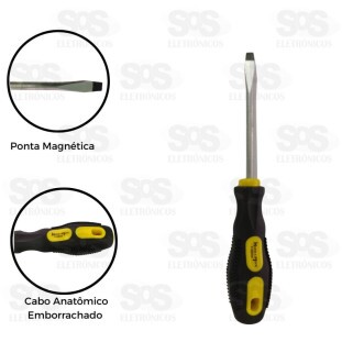 Chave Fenda 6 Polegadas HM-714