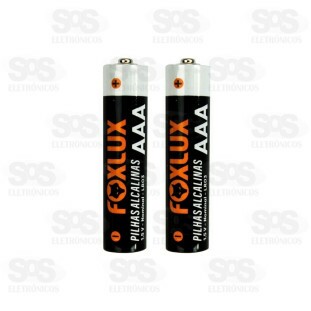 Pilhas Alcalinas Aaa 1.5V 2 Unidades Foxlux 95.04