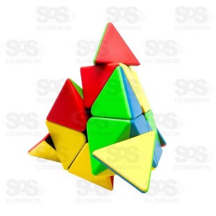 Cubo Magico Pirâmide Profissional 3X3X3 Tk-Ab4827